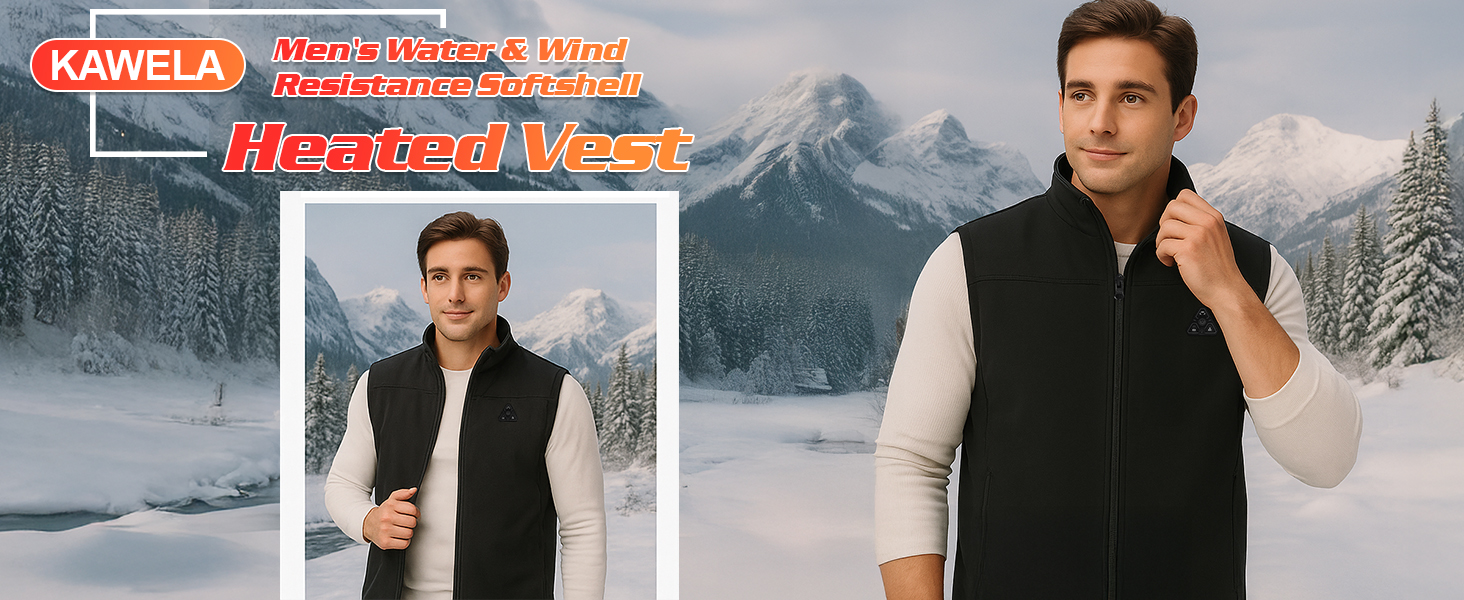 Amazon.com: KAWELA Heated Vest for Men with Battery Pack Included